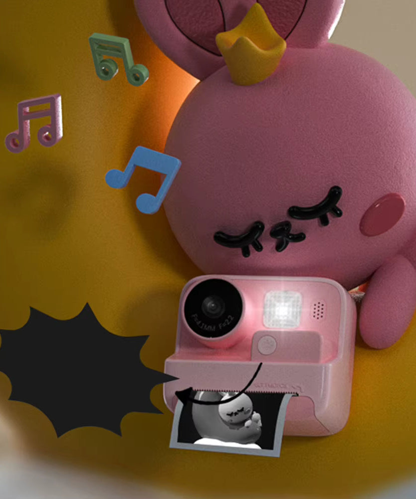 iPixi – तुरंत प्रिंट डिजिटल फोटो और वीडियो कैमरा ऑरेंज