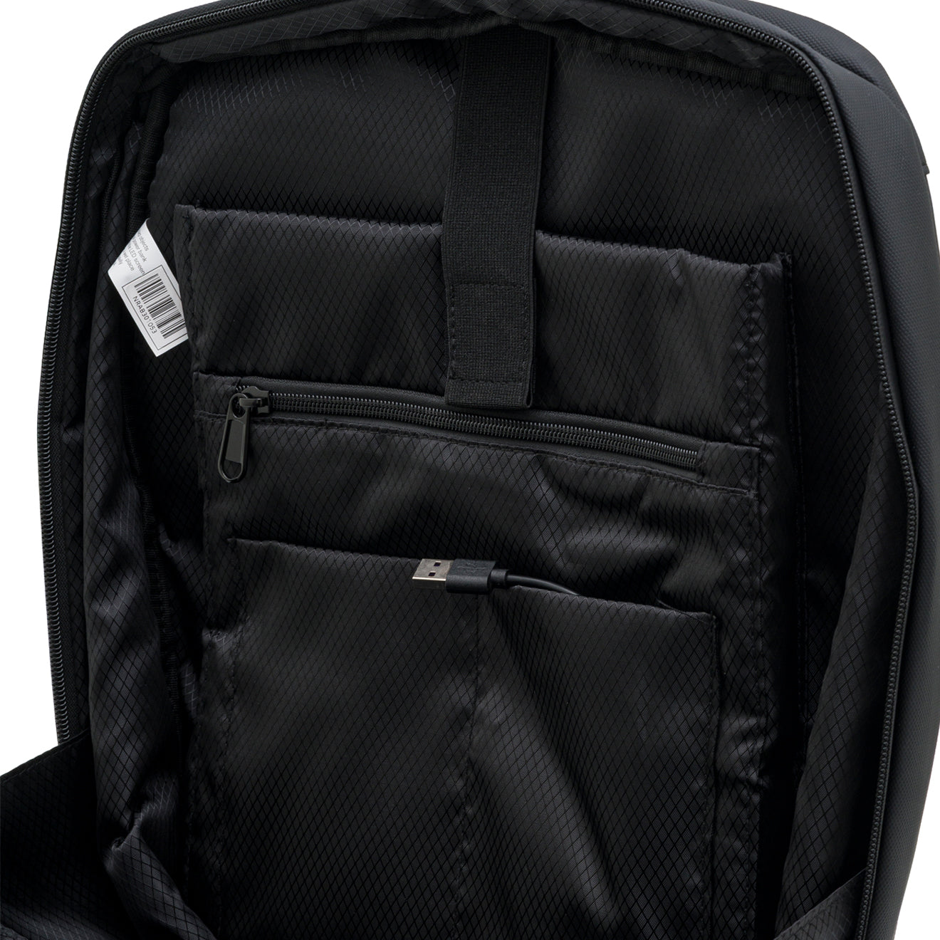 iPixi – मोटरसाइकिल चालक और यात्री टाइटेनियम संरक्षित LED बैकपैक