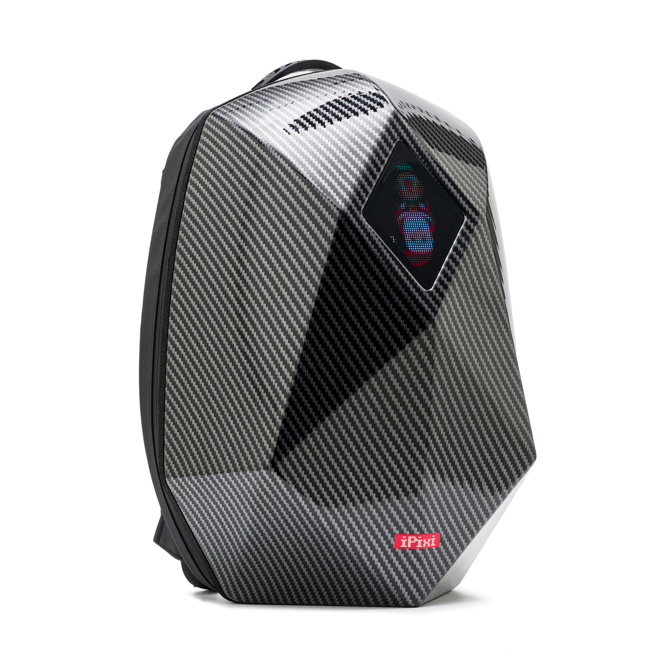 iPixi – मोटरसाइकिल चालक और यात्री टाइटेनियम संरक्षित LED बैकपैक