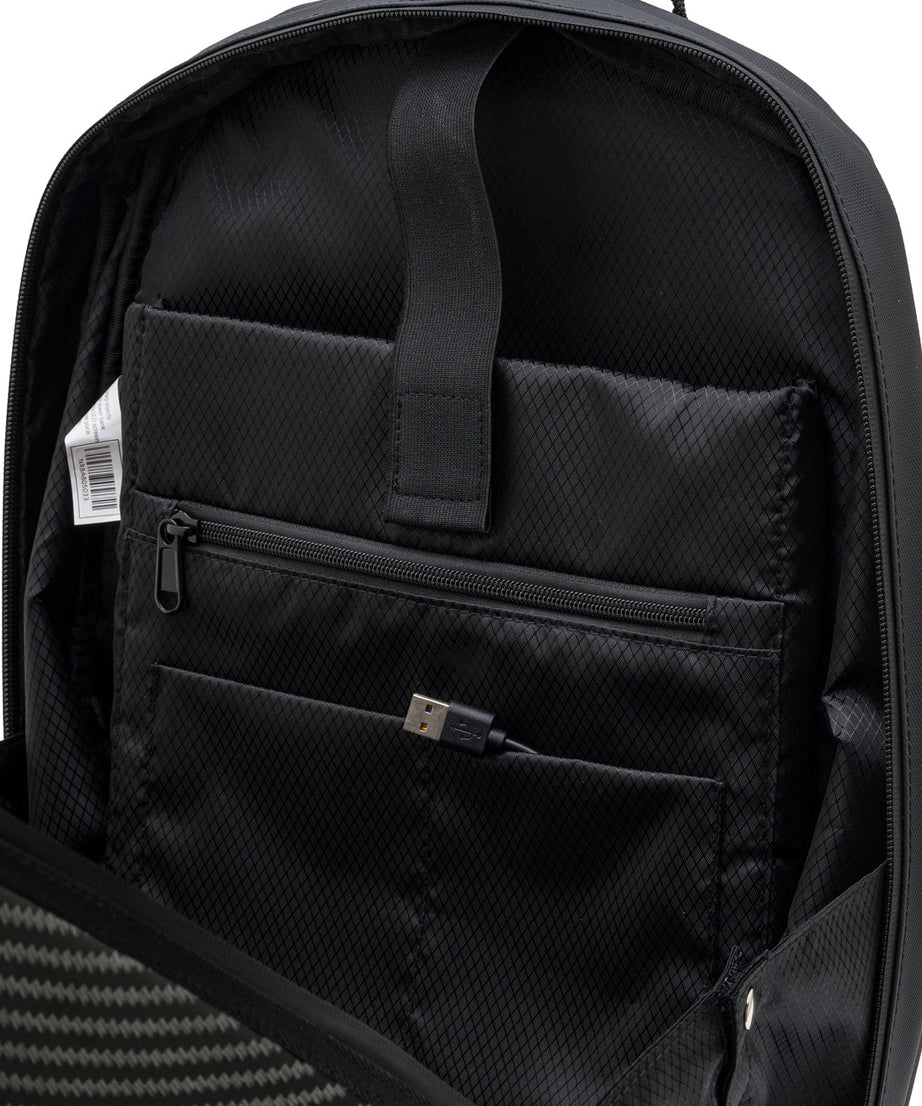 iPixi – मोटरसाइकिल चालक और यात्री टाइटेनियम संरक्षित LED बैकपैक