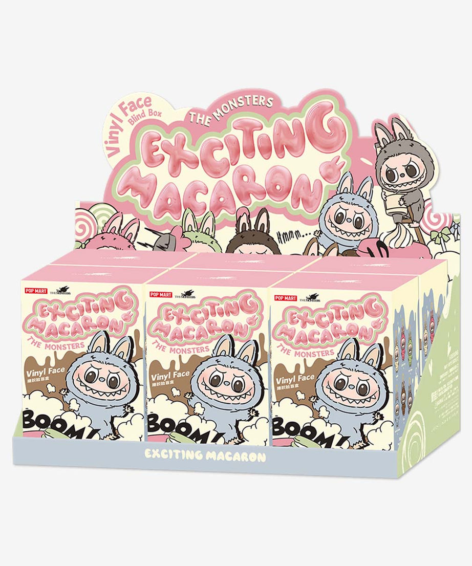 Labubu - Canavarlar रोमांचक मैकरॉन सरप्राइज फिगर श्रृंखला