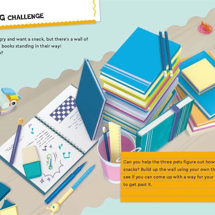 लेगो - आकृति खिलौना वाले छोटे पालतू जानवर: निर्माण और मोड़ने के हस्तकला