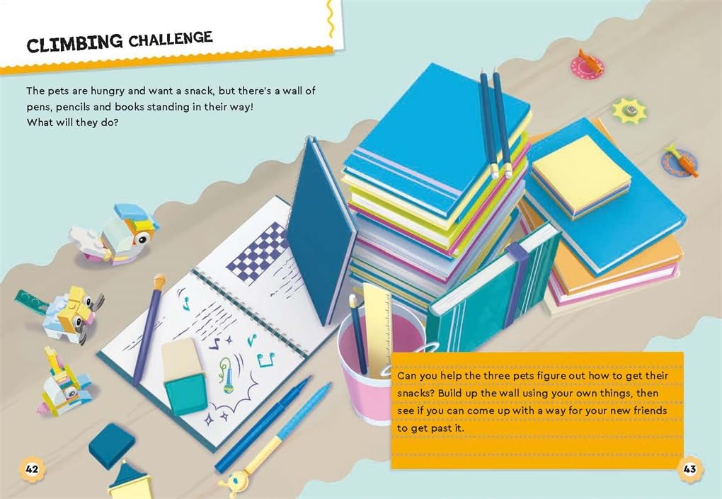 लेगो - आकृति खिलौना वाले छोटे पालतू जानवर: निर्माण और मोड़ने के हस्तकला