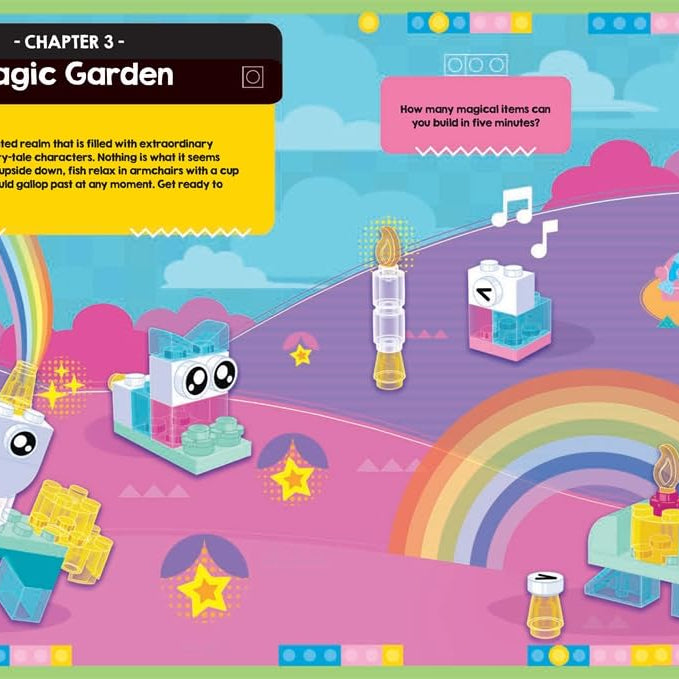 लेगो - LEGO® क्लासिक: 5 मिनट के ढांचे आकृति खिलौना सहित अंग्रेज़ी क्रियाकलाप पुस्तक