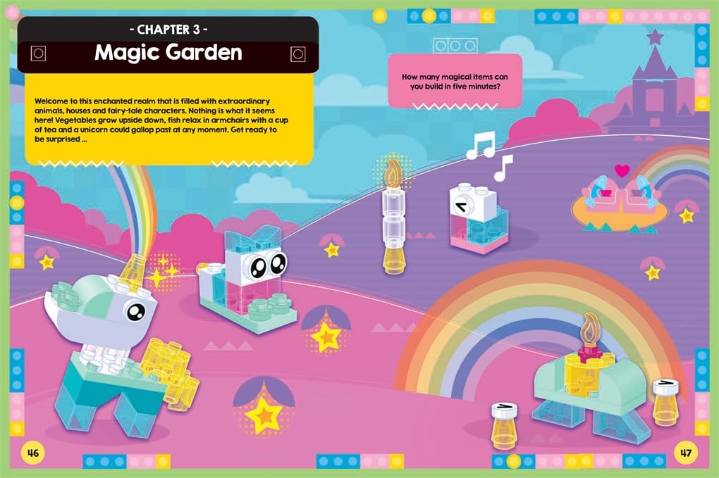 लेगो - LEGO® क्लासिक: 5 मिनट के ढांचे आकृति खिलौना सहित अंग्रेज़ी क्रियाकलाप पुस्तक