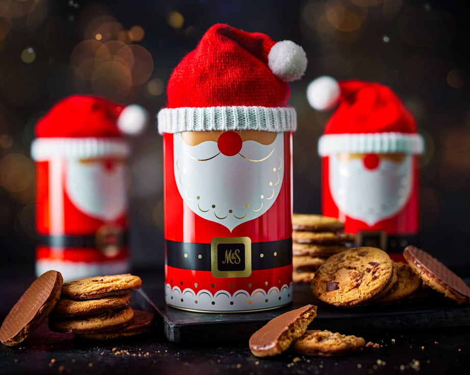 एम एंड एस फूड - नमकीन कारमेल चॉकलेट कुकी