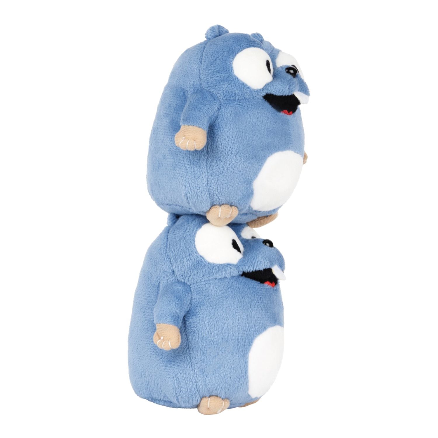 Grizzy ve Lemmingler - Manyetik 2li Lemming Peluş Oyuncağı-Dinossi