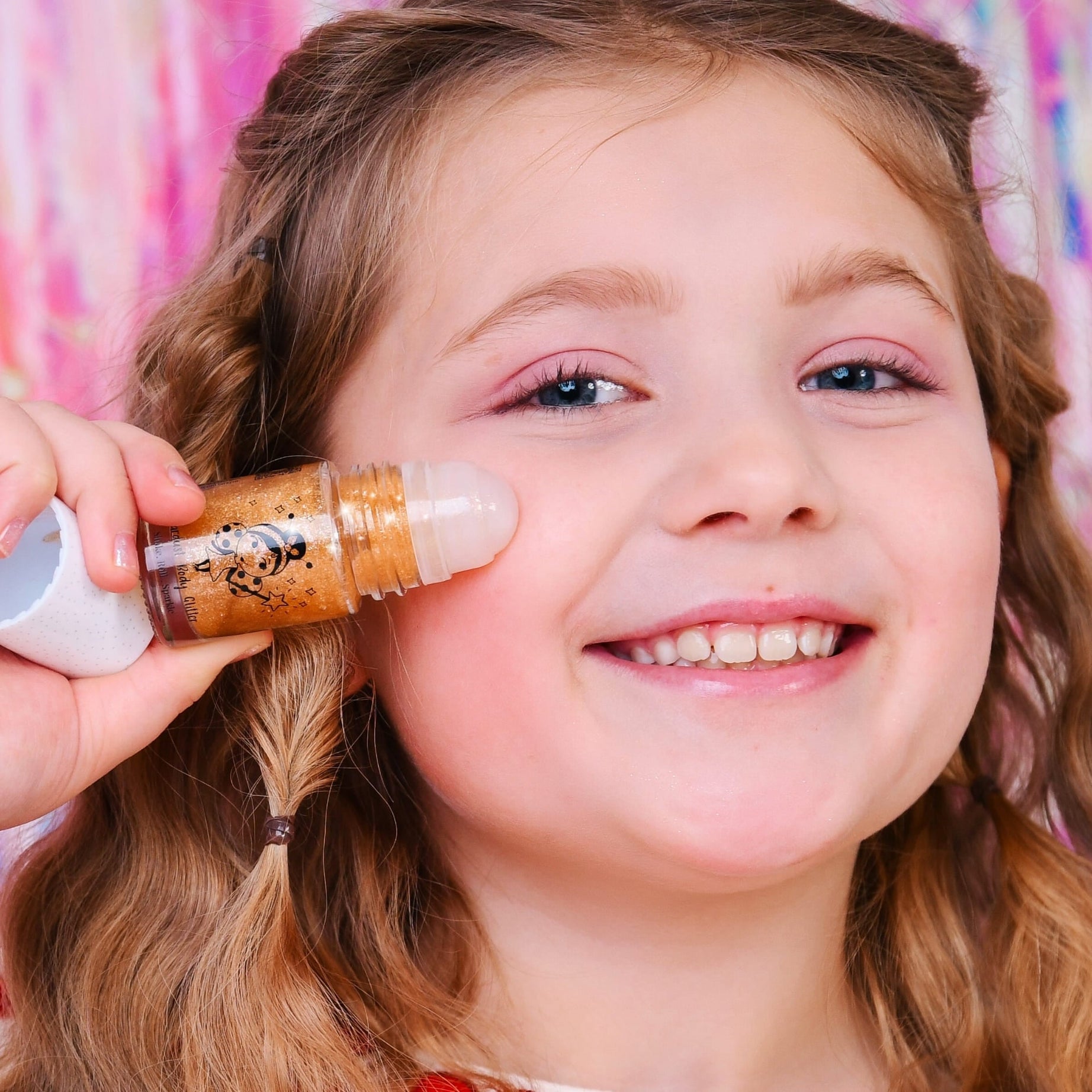 मिस नेला - एस्ट्रोग्लो रोल रोल-ऑन बॉडी ग्लिटर