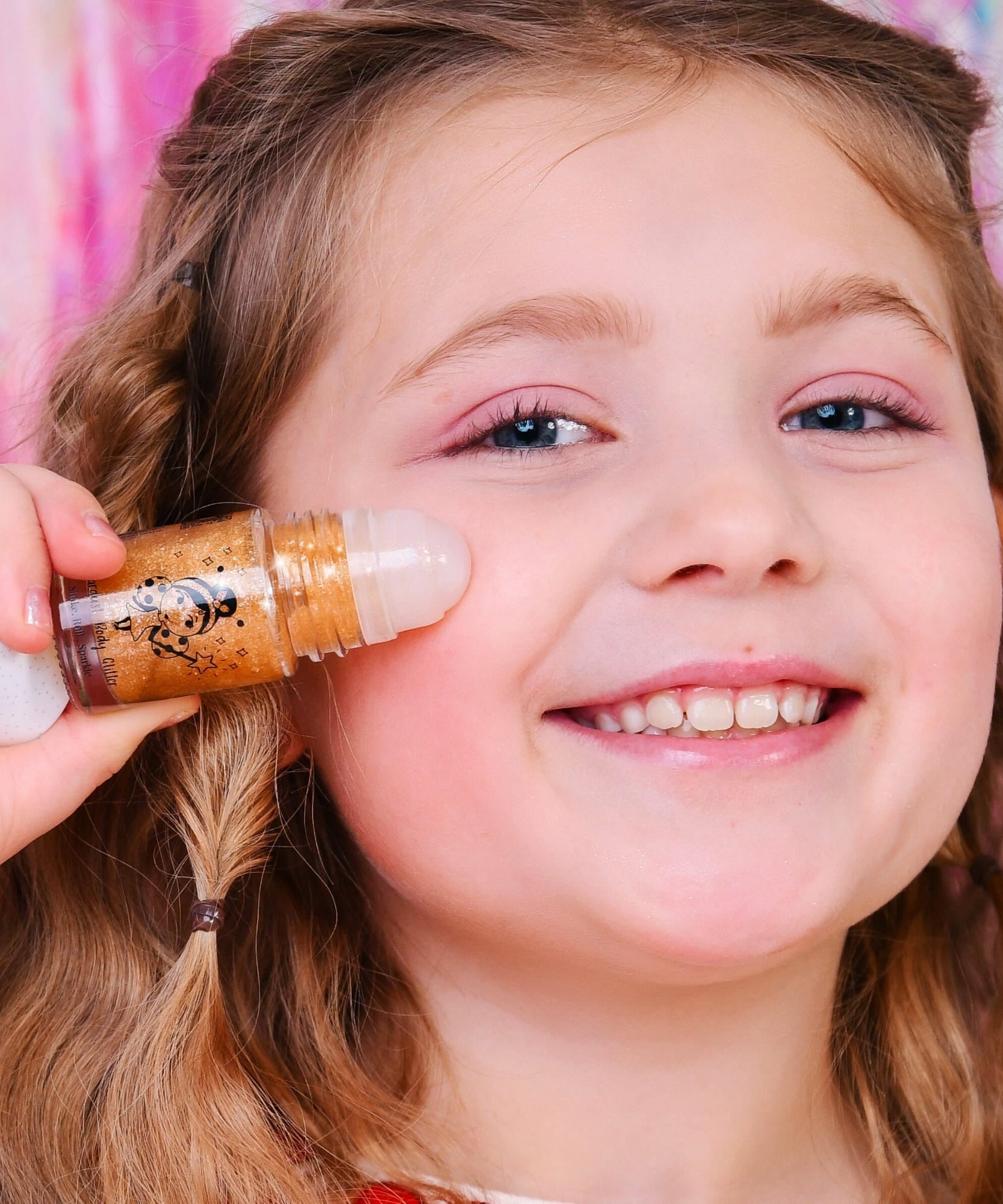 मिस नेला - एस्ट्रोग्लो रोल रोल-ऑन बॉडी ग्लिटर