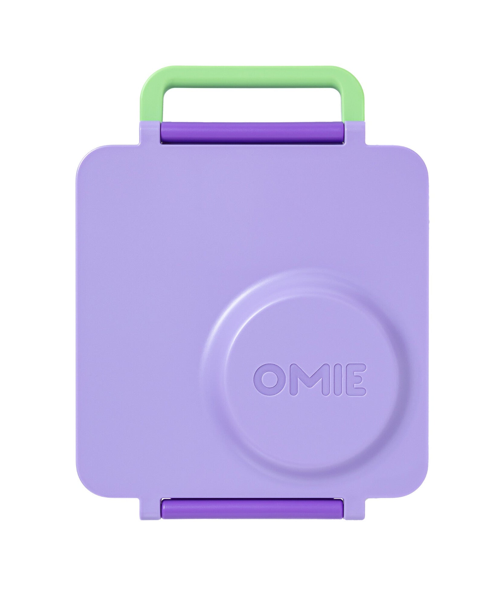 Omiebox - ताप इन्सुलेटेड बैंगनी लिला बेंटो भोजन बॉक्स