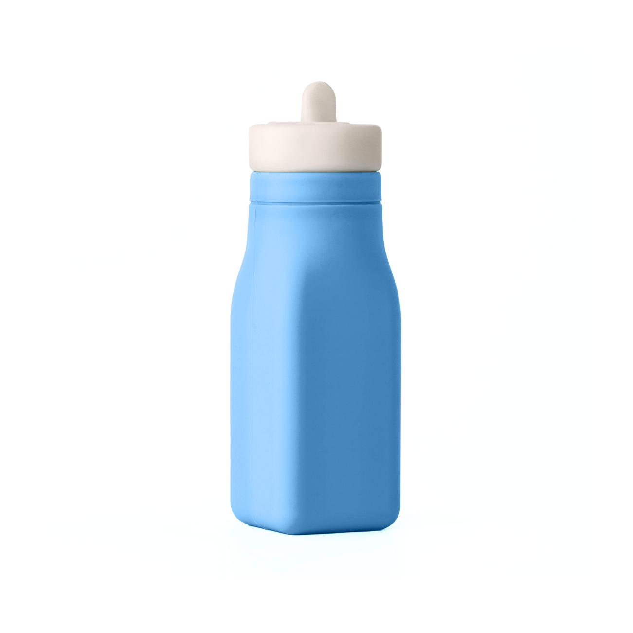 Omiebox - OmieBottle BPA मुक्त सिलिकॉन पानी की बोतल नीला