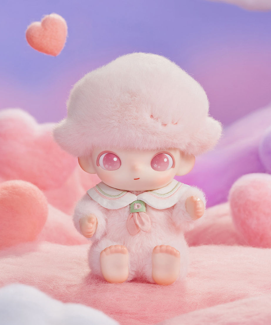 पॉप मार्ट - ओरिजिनल DIMOO न्यू लाइफ जर्नल सीरीज़ विनाइल प्लश बेबी सरप्राइज ब्लाइंड पैकेट