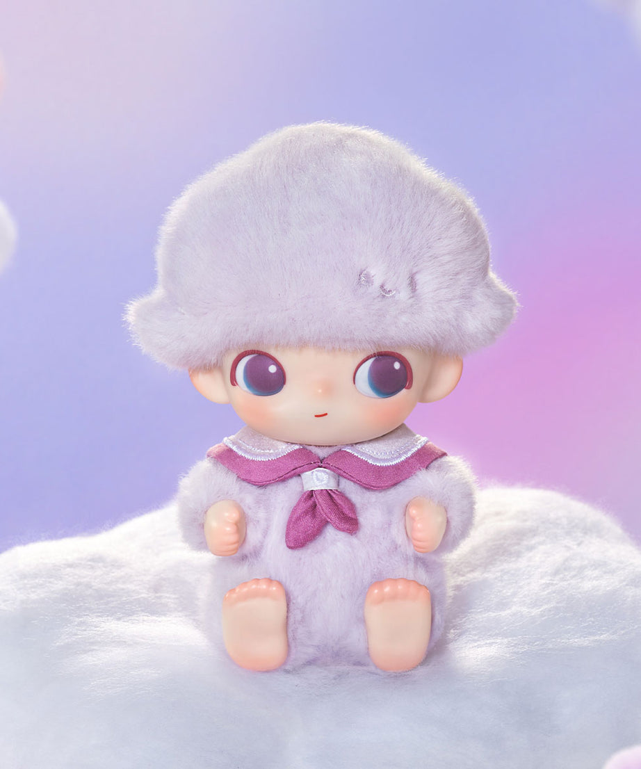 पॉप मार्ट - ओरिजिनल DIMOO न्यू लाइफ जर्नल सीरीज़ विनाइल प्लश बेबी सरप्राइज ब्लाइंड पैकेट