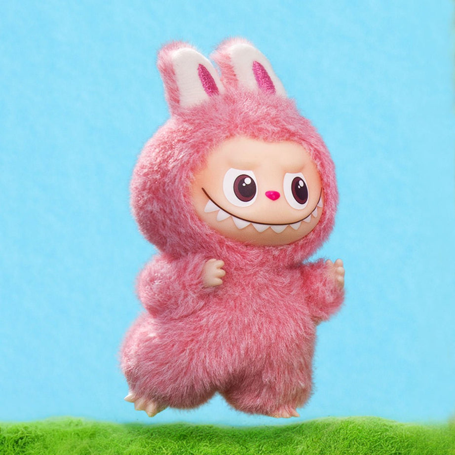 पॉप मार्ट - असली द मॉन्स्टर्स पिन फॉर लव मुलायम चाबी का गुच्छा A-M