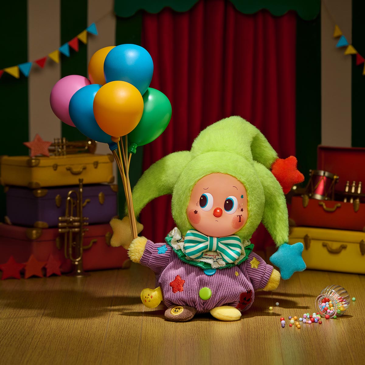 पॉप मार्ट - ओरिजिनल व्हाय सो ओज़ेल सीरी विनाइल पेलुश बेबी सरप्राइज ब्लाइंड पैकेट