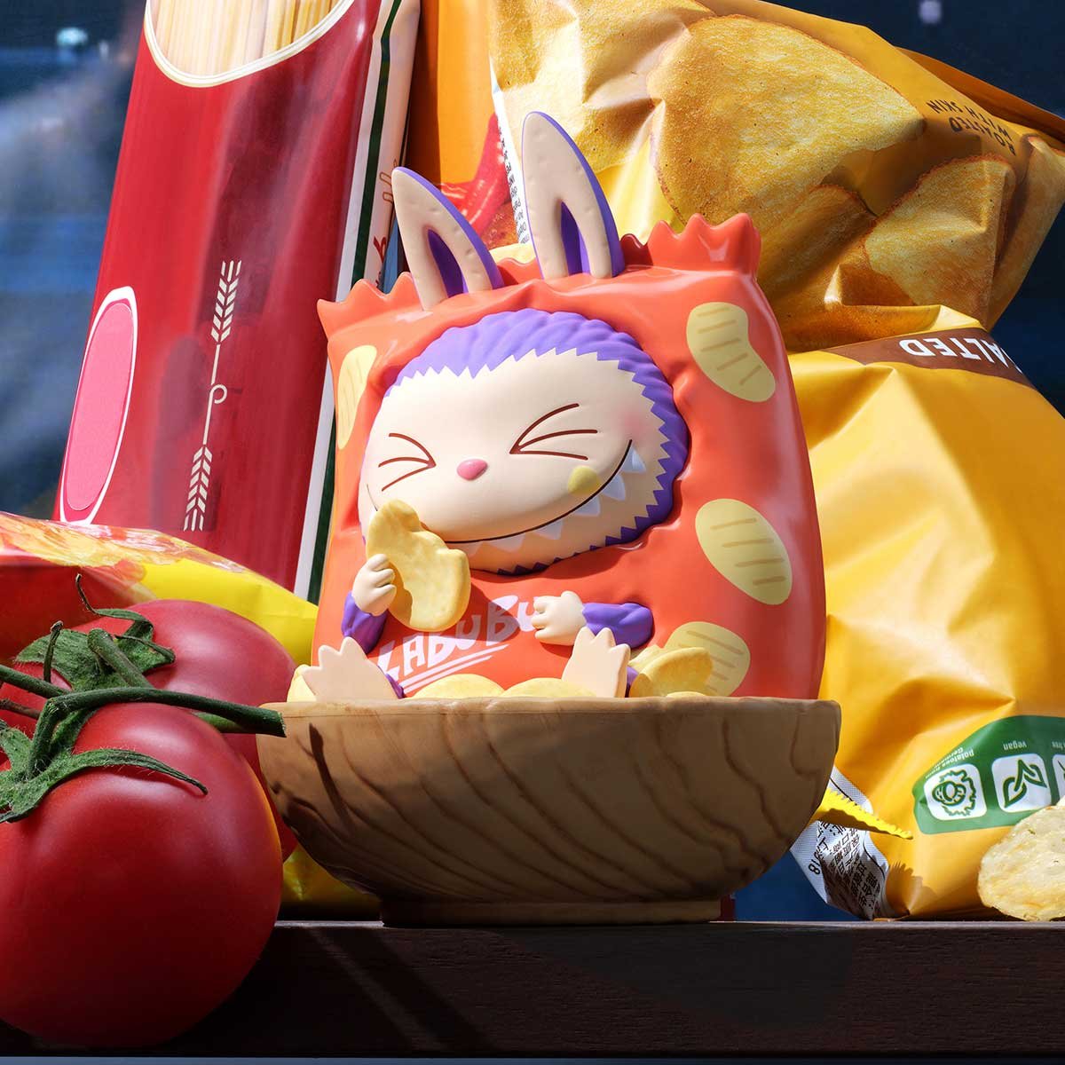 पॉप मार्ट - द मॉन्स्टर्स विचित्र मार्ट श्रृंखला आश्चर्य आकृति