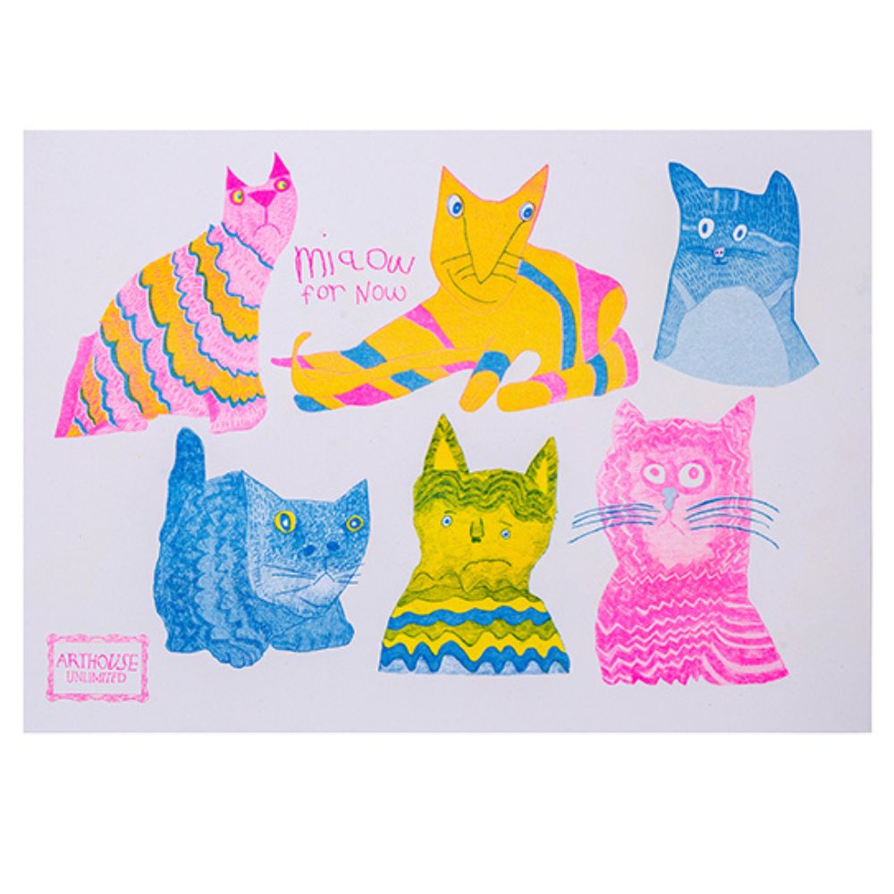 पोर्टिको डिज़ाइंस - आर्थहाउस अनलिमिटेड म्याऊ A5 सख्त कवर वाली दैनिक