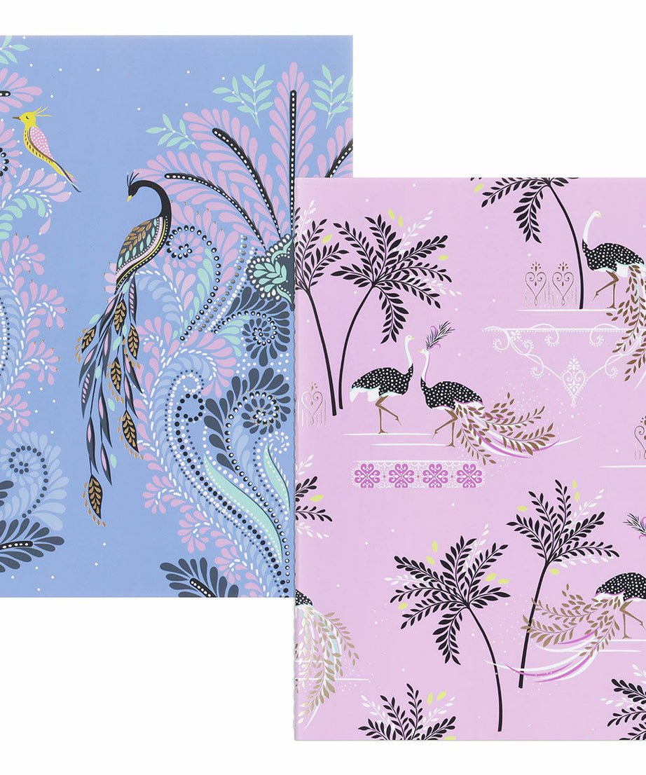 पोर्टिको डिज़ाइंस - सारा मिलर: सवाना 2ली A5 नोटबुक सेट