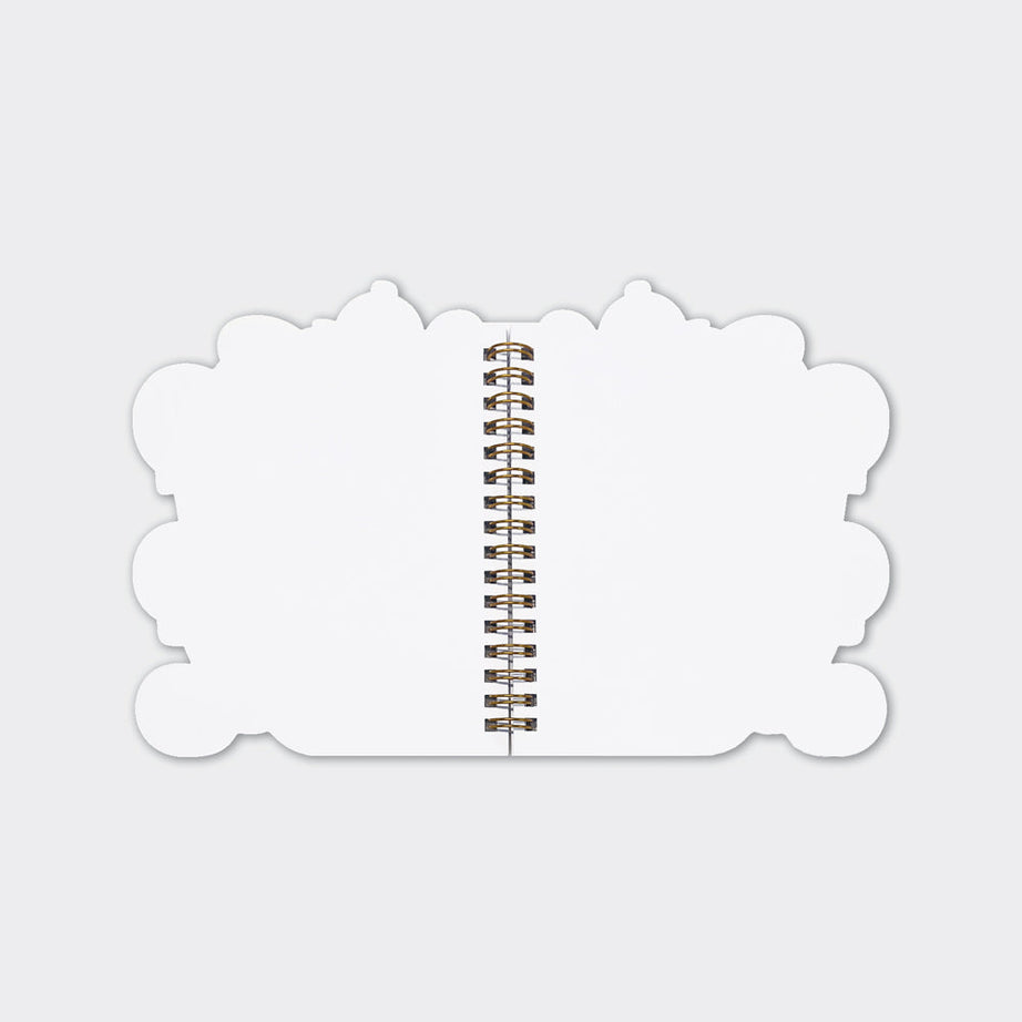 Rachel Ellen - धब्बेदार कुत्ते के आकार वाला तार वाला कवर नोटबुक