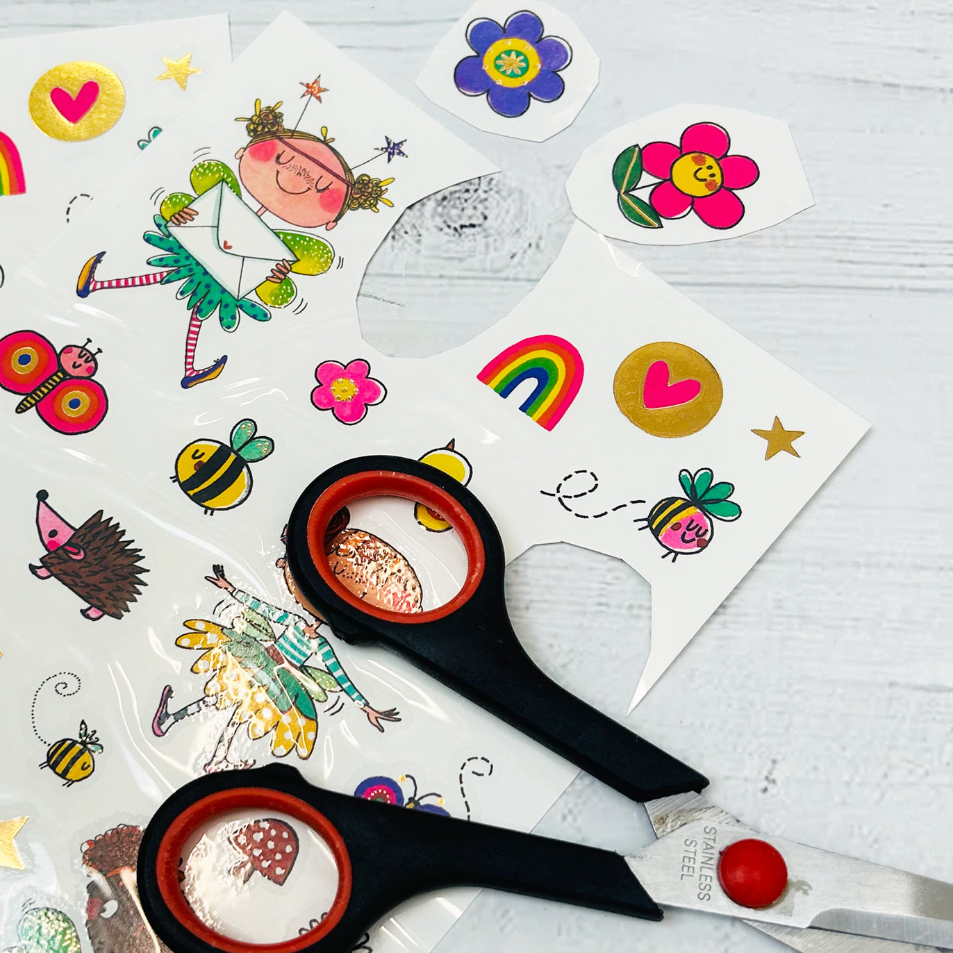 Rachel Ellen - परी दोस्त बच्चों के अस्थायी टैटू