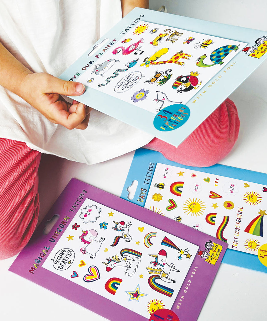 Rachel Ellen - Love Our Planet बच्चों के अस्थायी टैटू