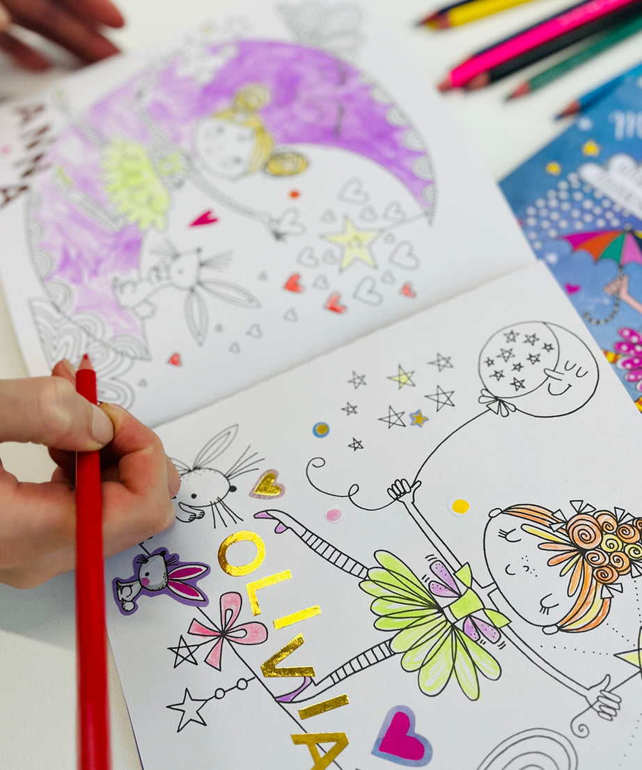 Rachel Ellen - Moondance स्टिकर सीन पेंटिंग और गतिविधि पुस्तक