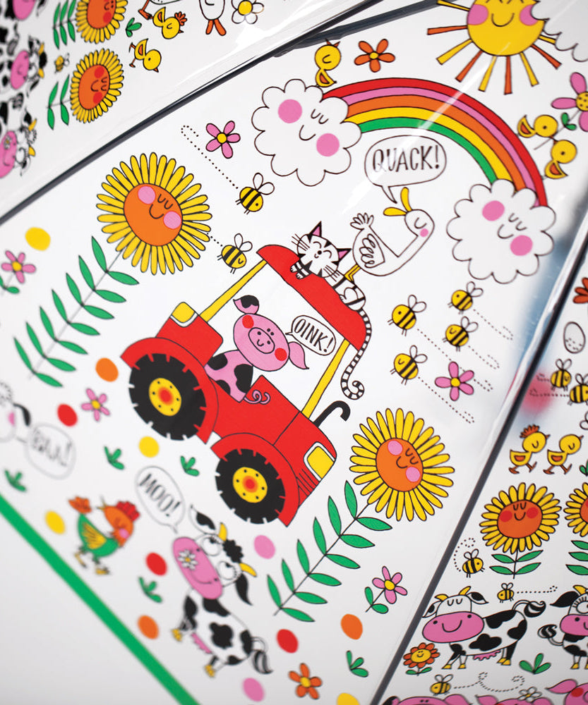 Rachel Ellen - ऑन द फार्म बच्चों की छतरी