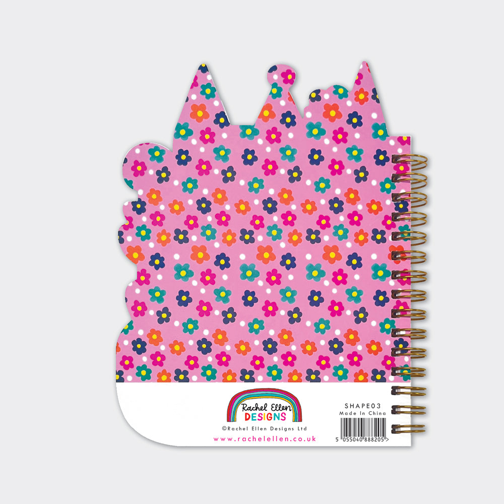 Rachel Ellen - Purr-fect बिल्ली के आकार वाला तार वाला कवर नोटबुक