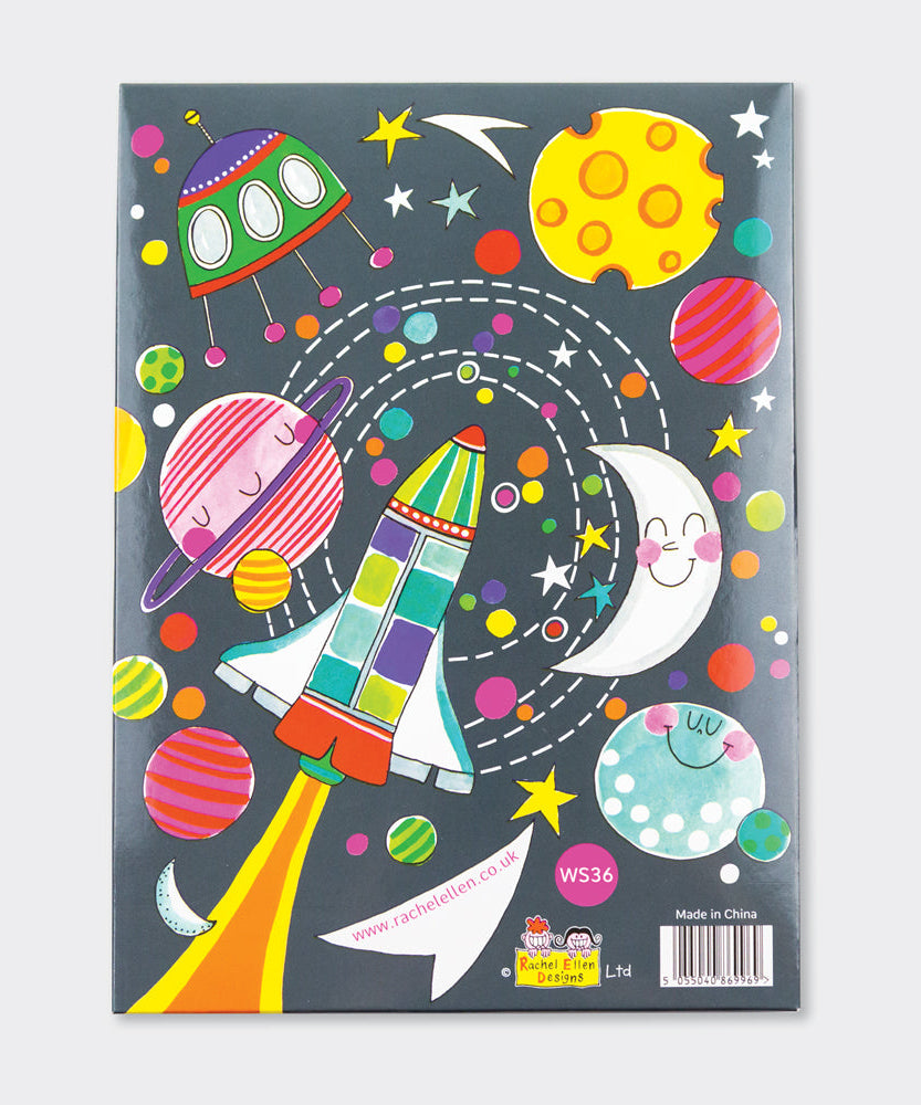 Rachel Ellen - चाँद तक अंतरिक्ष पत्र लेखन सेट
