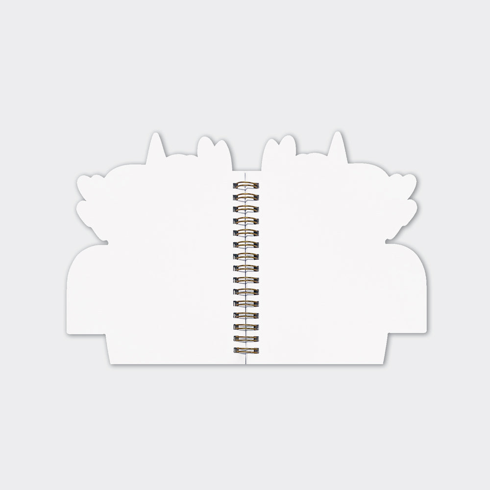 Rachel Ellen - यूनिकॉर्न आकार का तार बाइंडिंग वाला नोटबुक