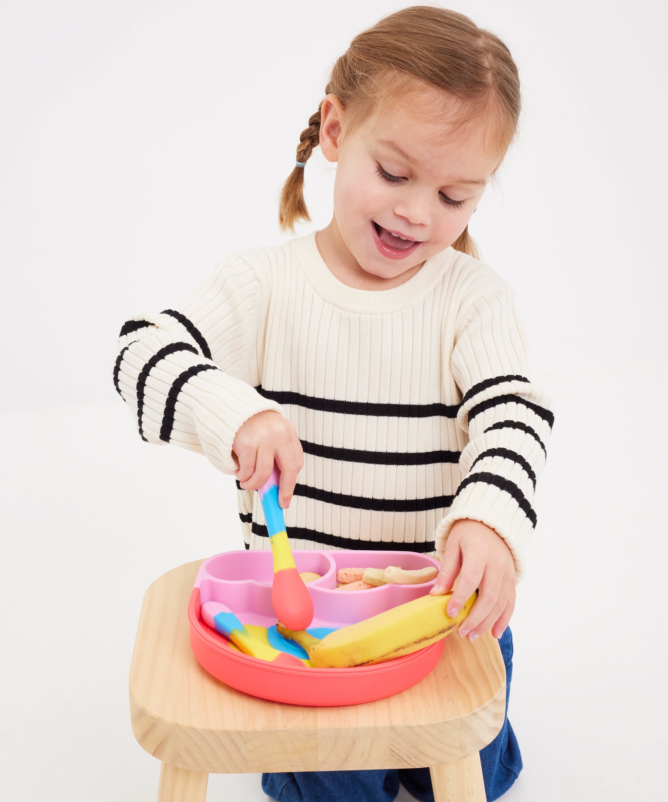 स्मिगल - बिग ड्रीम सिलिकॉन भोजन प्लेट सेट