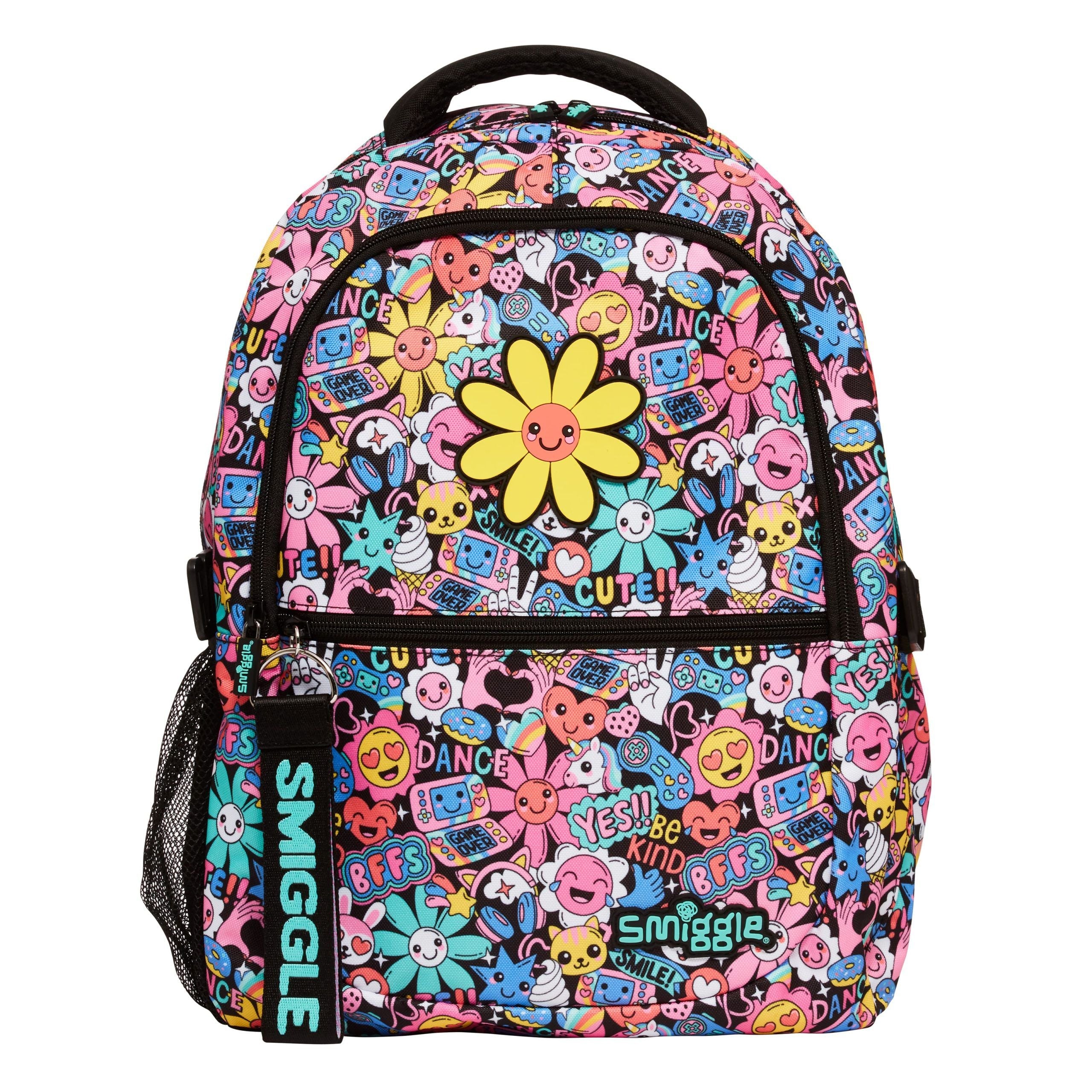 Smiggle - ब्राइट साइड क्लासिक स्कूल बैकपैक