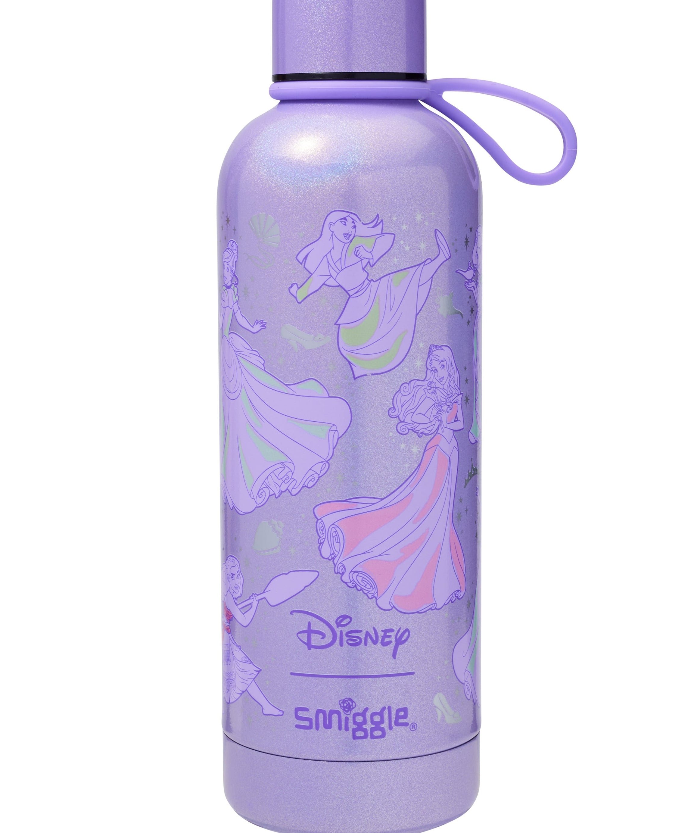 Smiggle - Disney Prenses Yalıtımlı Paslanmaz Çelik Matara - Dinossi