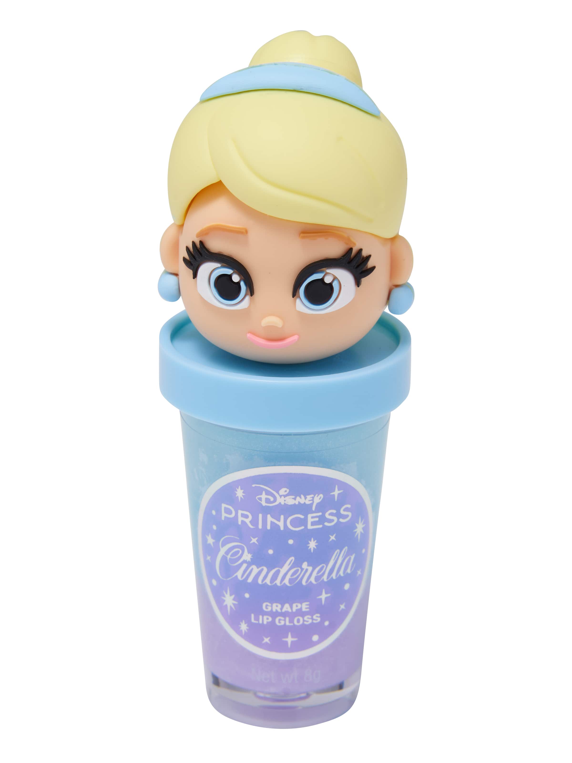 Smiggle - Disney राजकुमारी बच्चों के लिप ग्लॉस और कंटेनर