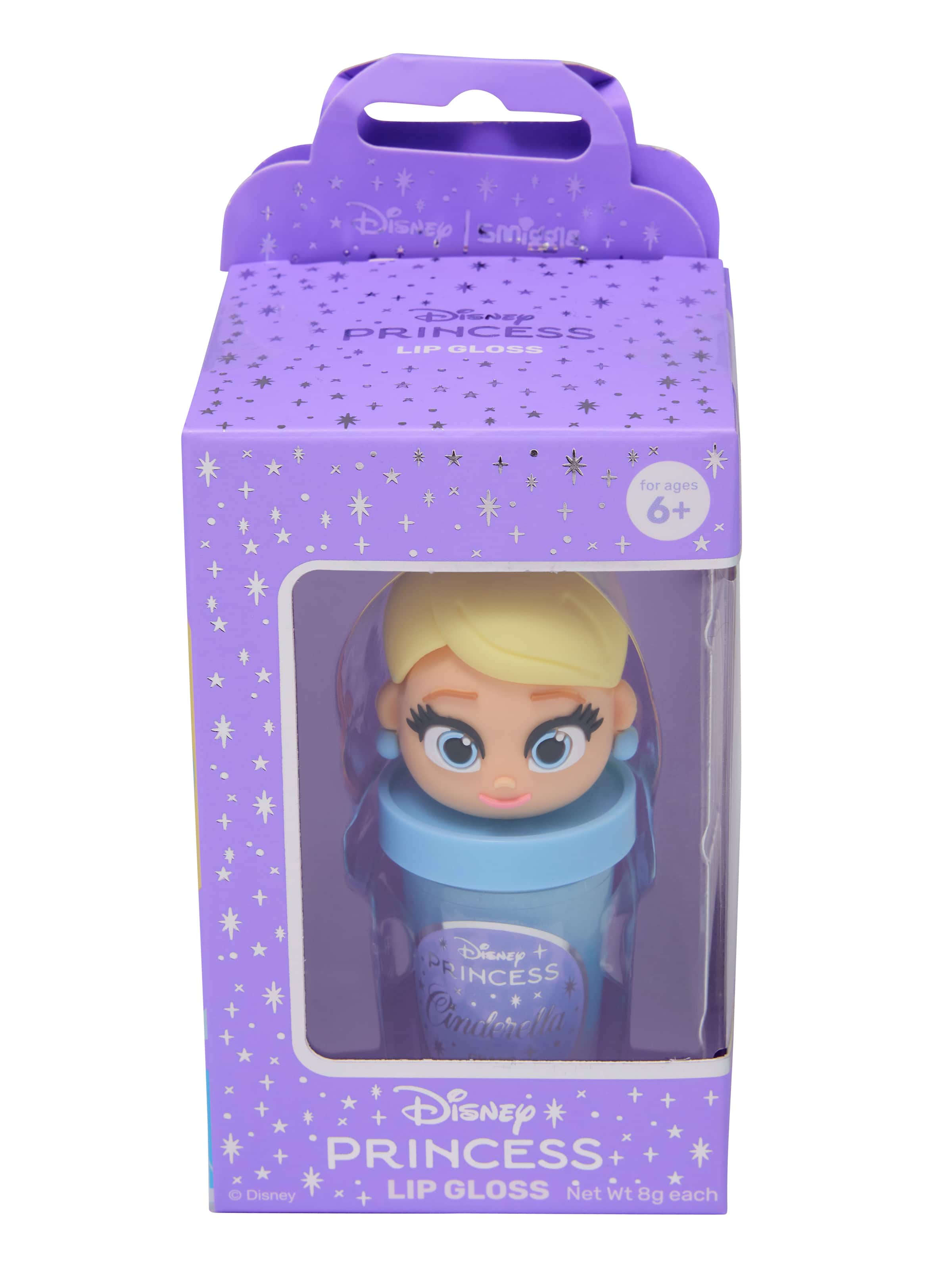Smiggle - Disney राजकुमारी बच्चों के लिप ग्लॉस और कंटेनर