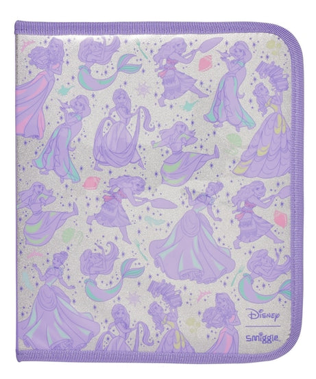 Smiggle - Disney राजकुमारी स्टेशनरी सेट और पेन बॉक्स