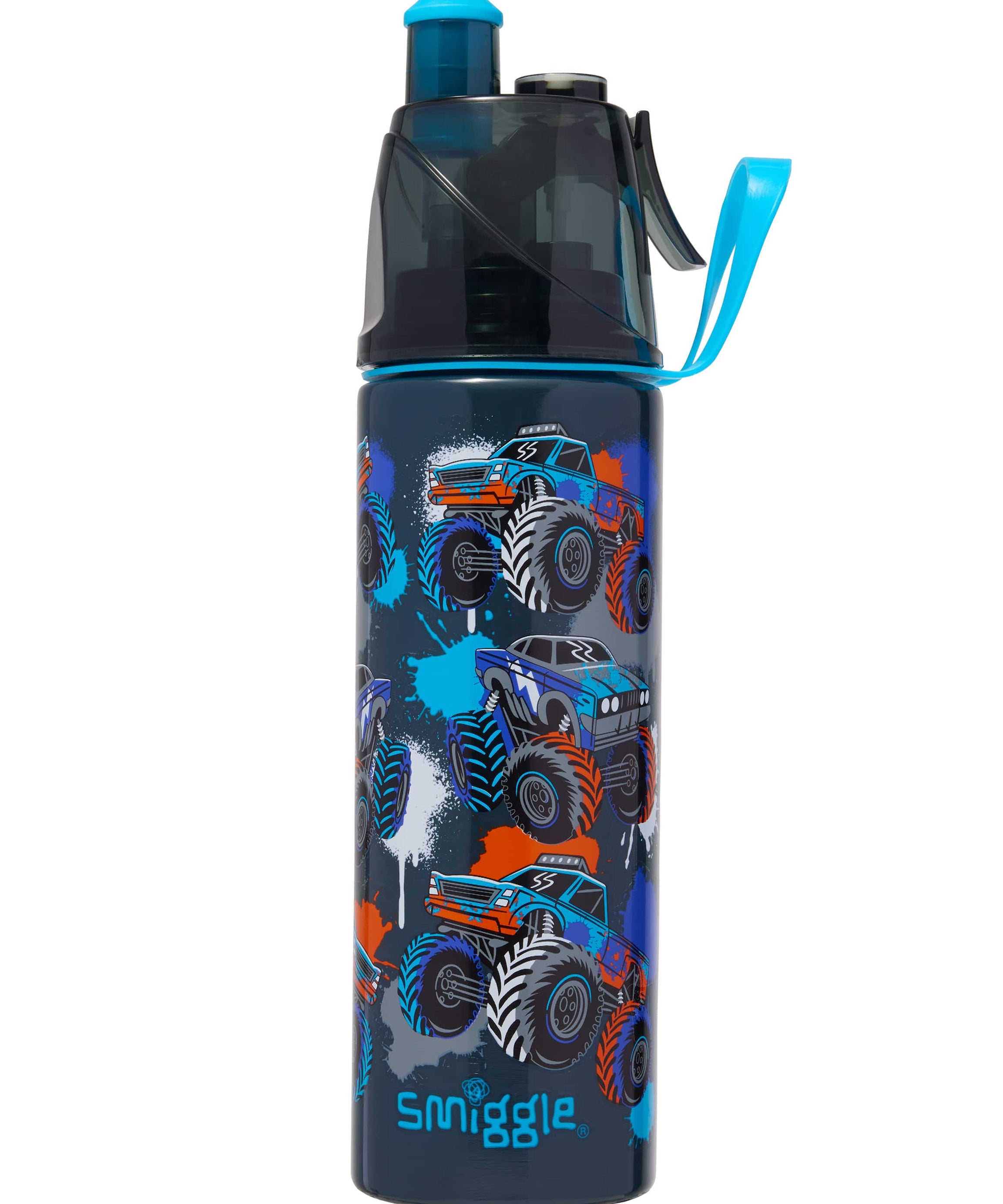 Smiggle - एनर्जाइज़ पानी स्प्रेयर 500ML स्टील मटारा