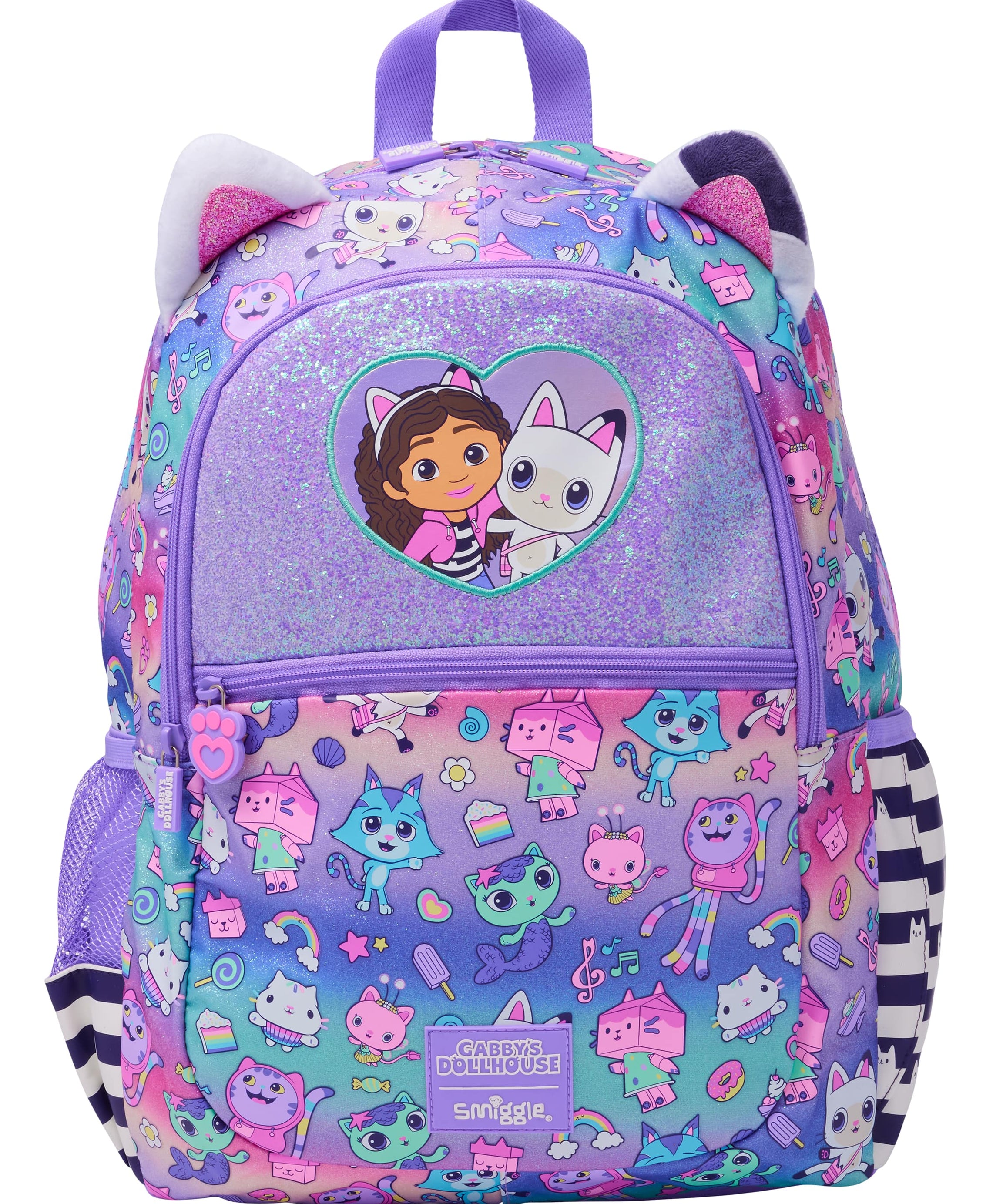Smiggle - Gabbys Dollhouse Klasik Okul Sırt Çantası - Dinossi