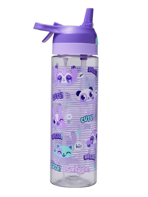 Smiggle - गश फ्लिप पानी छिड़कने वाला 700 ML BPA मुक्त पानी की बोतल