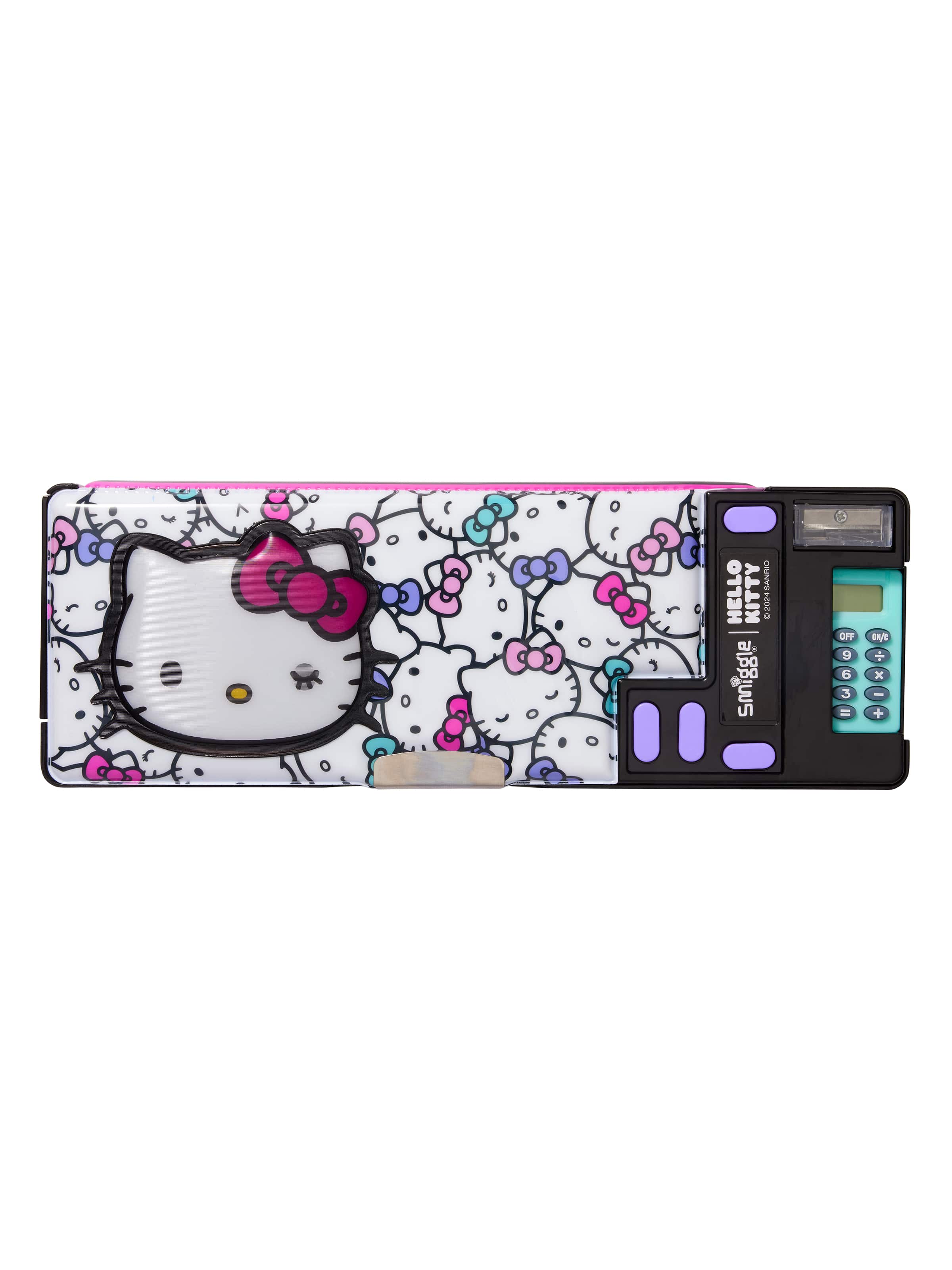 Smiggle - Hello Kitty कैलकुलेटर वाली ऑटोमैटिक पेन केस