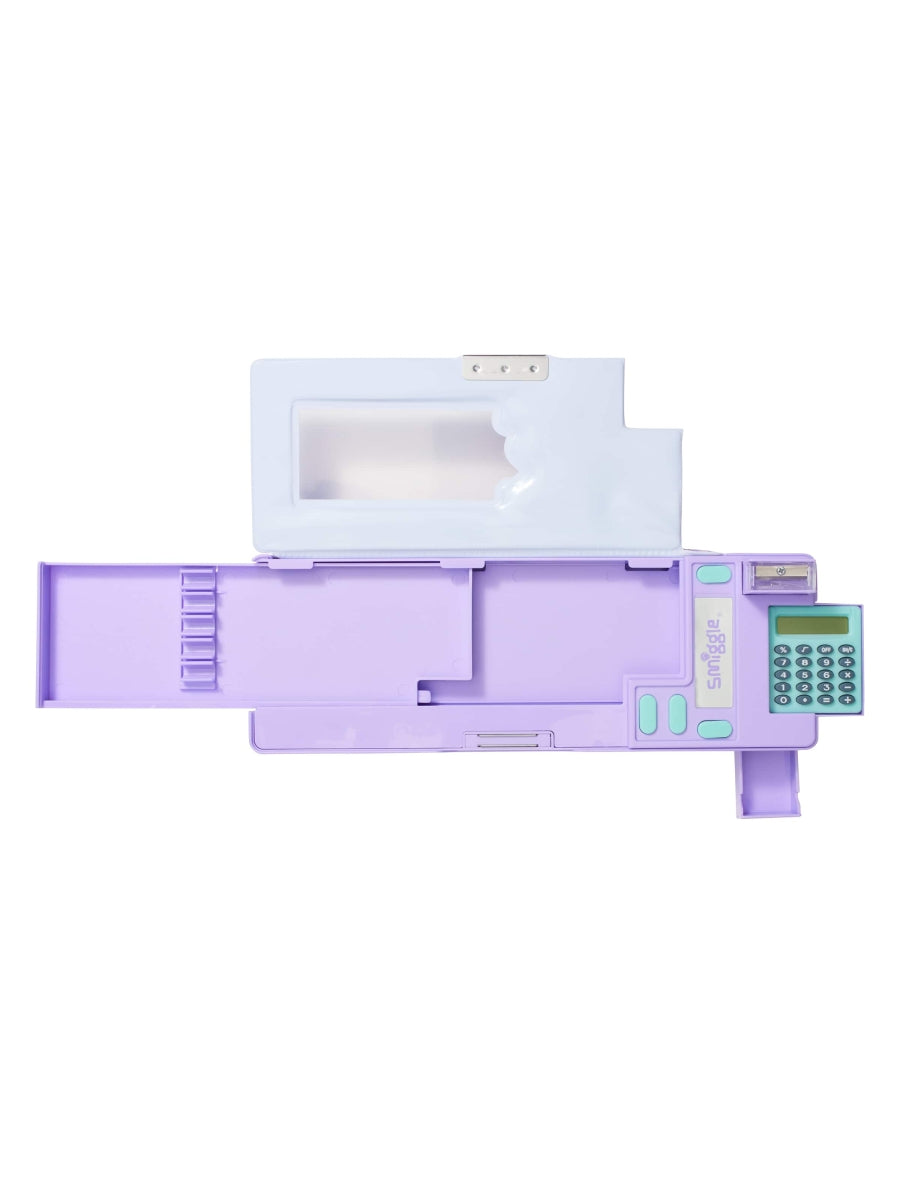 स्मिगल - हाय देयर कैलकुलेटर वाला पॉप आउट ऑटोमैटिक पेन बॉक्स