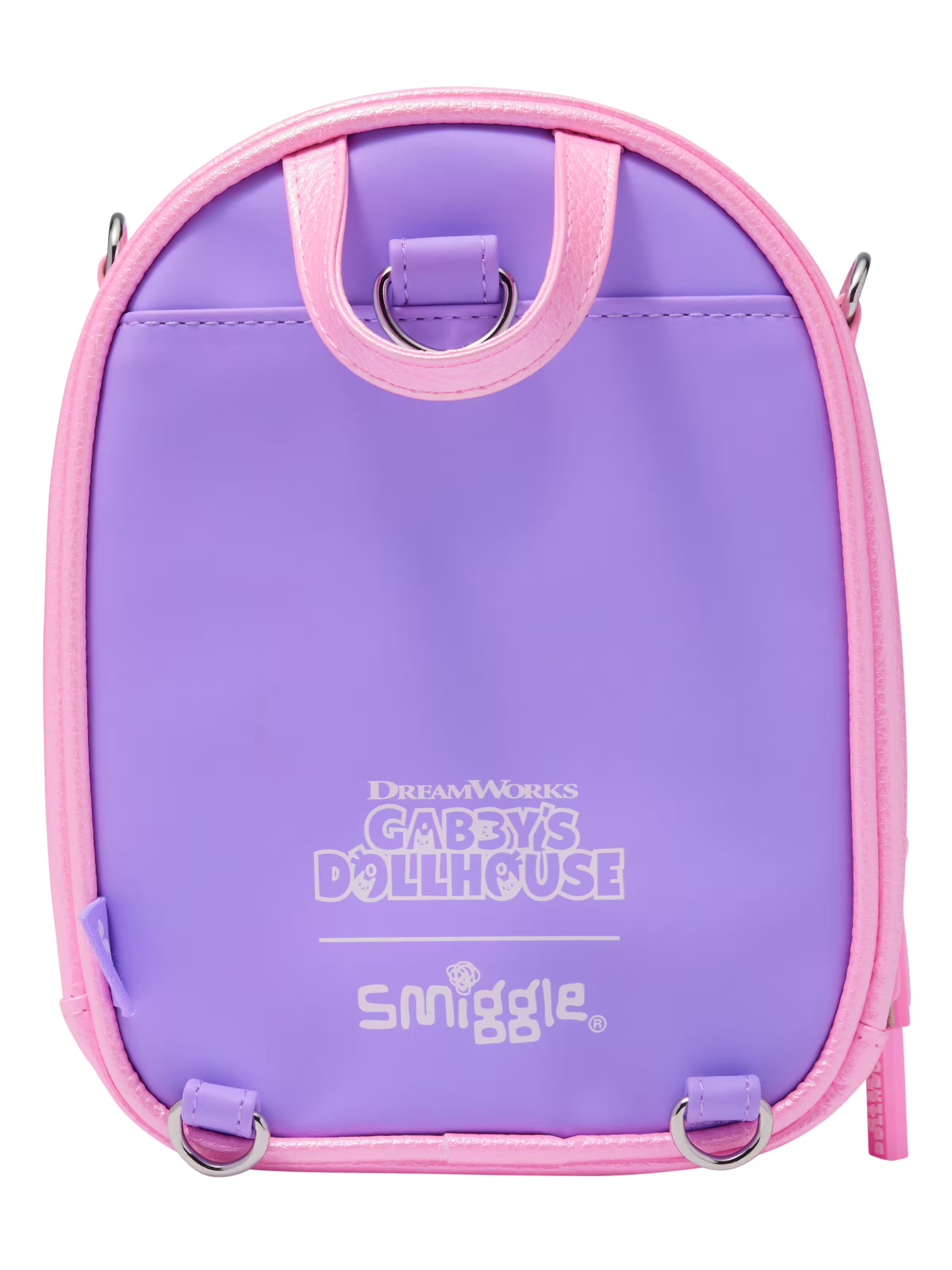 Smiggle - गैबी का डॉलहाउस मिनी पीठ और कंधे का बैग