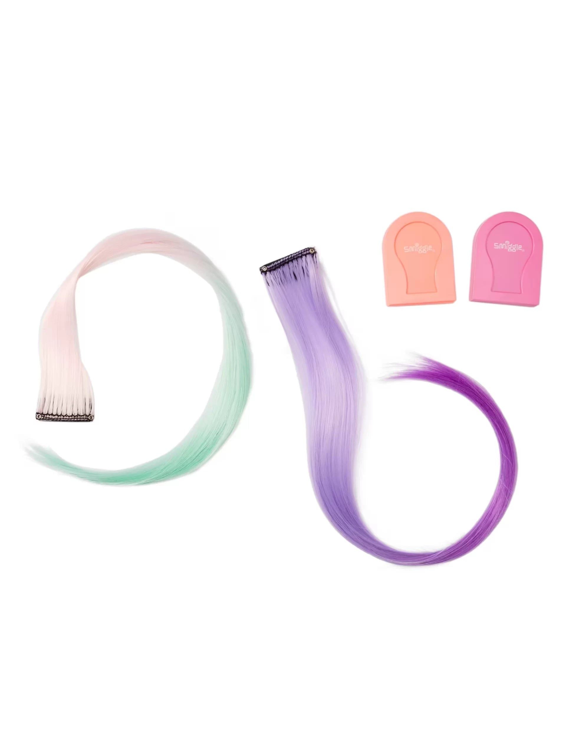 Smiggle - Kendin Yap Saç Sanatı Kiti - Dinossi