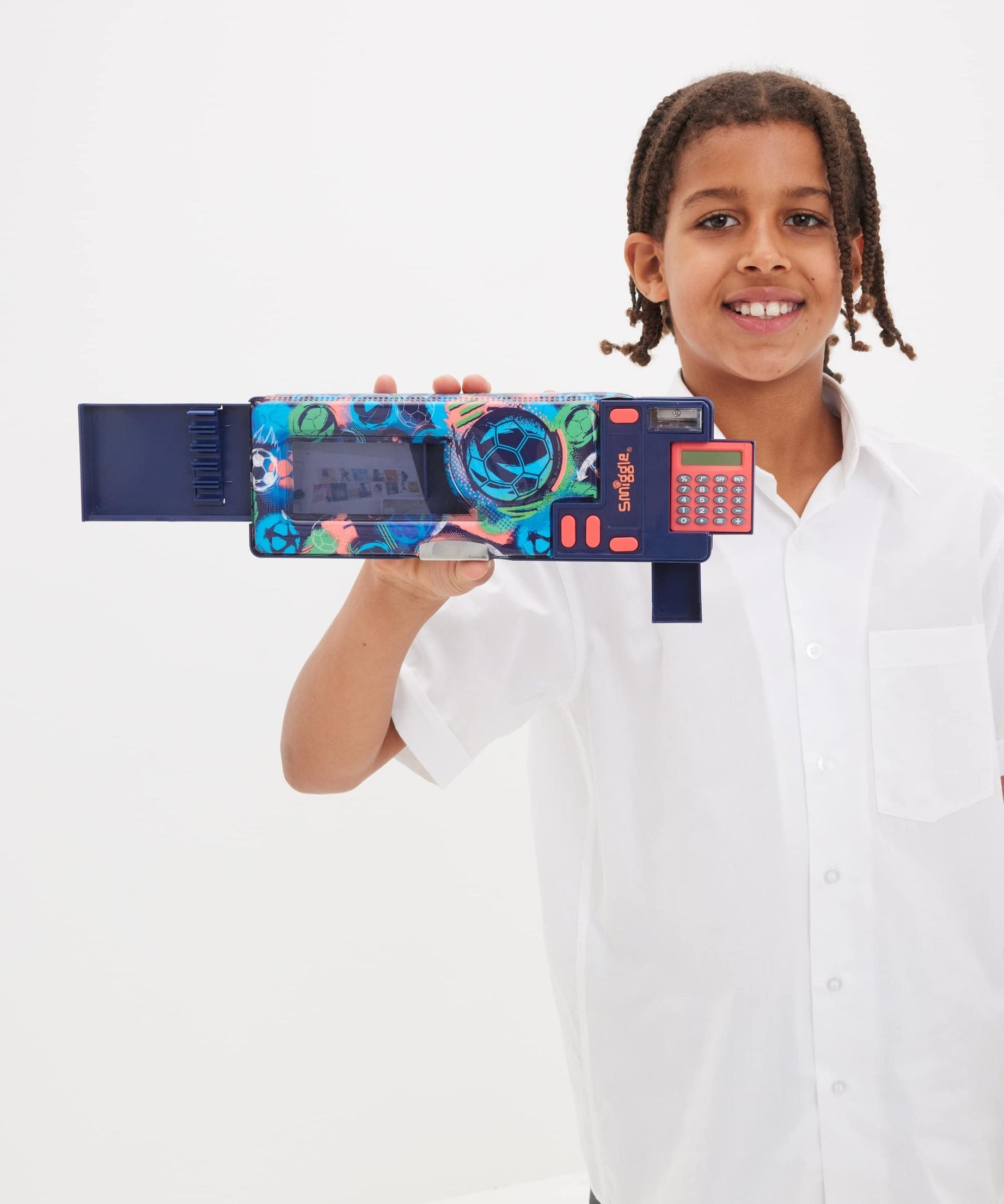 Smiggle - असीमित कैलकुलेटर वाला स्वचालित पेन बॉक्स