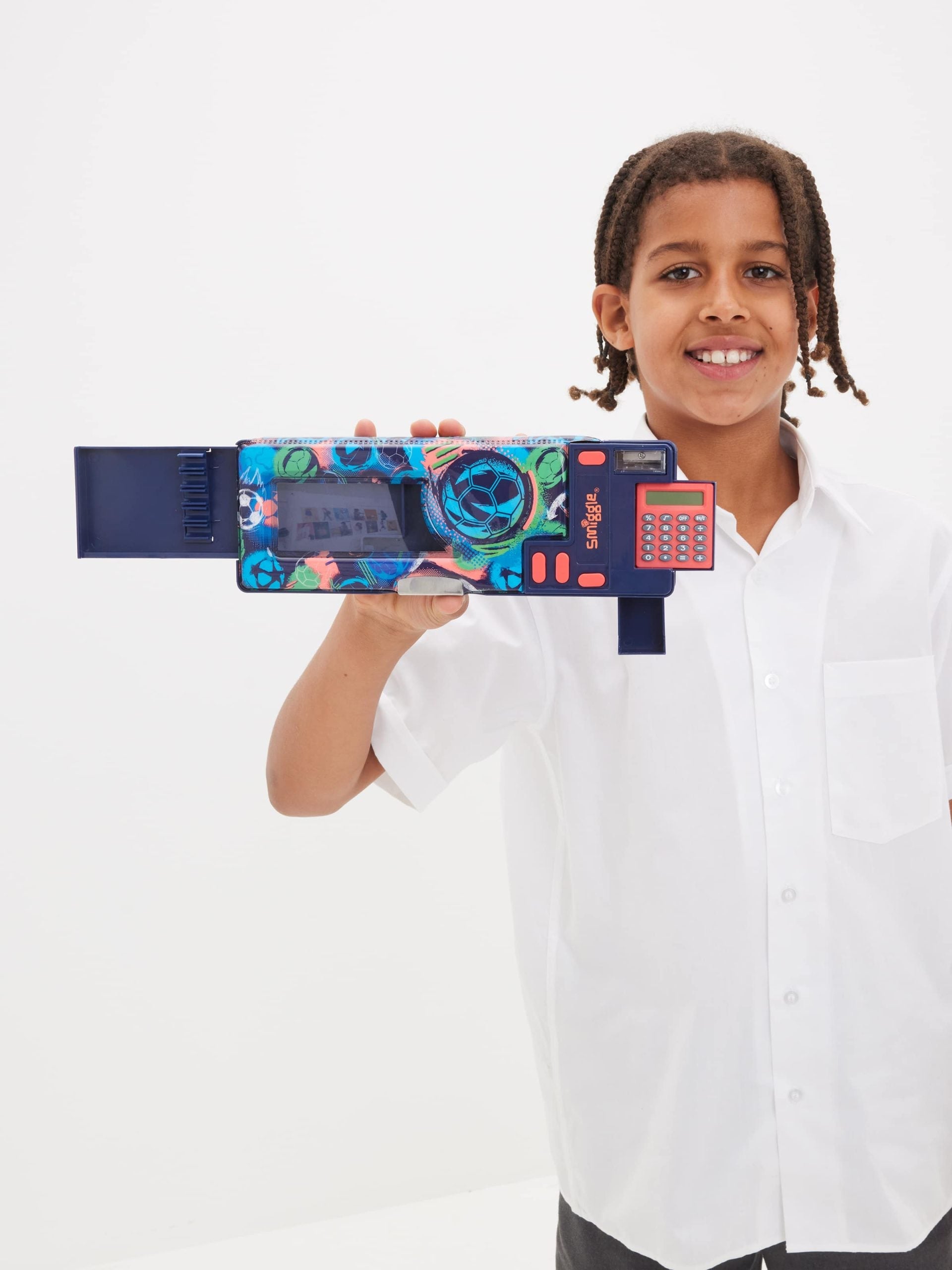 Smiggle - असीमित कैलकुलेटर वाला स्वचालित पेन बॉक्स