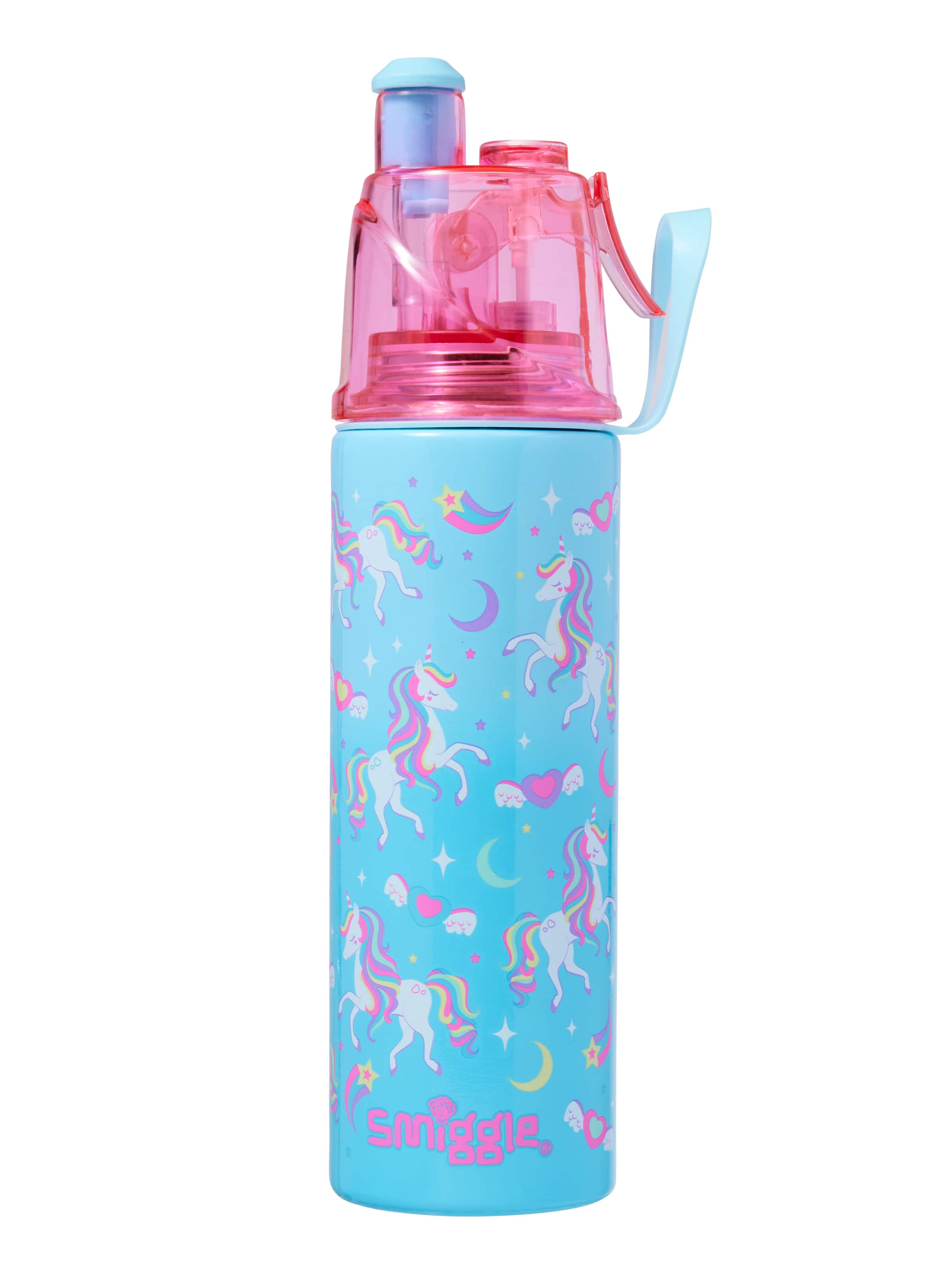 Smiggle - Livin पानी छिड़कने वाला 500ML स्टील की बोतल