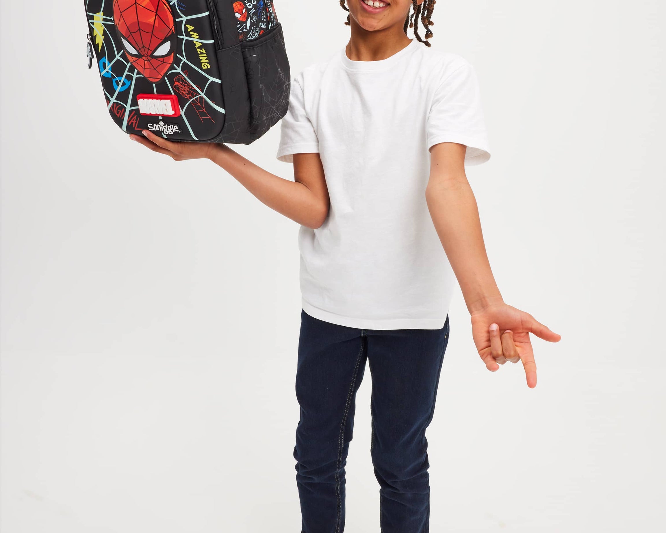Smiggle - मार्वल स्पाइडरमैन स्कूल बैग