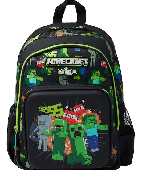 Smiggle - Minecraft जूनियर कैरेक्टर बैकपैक