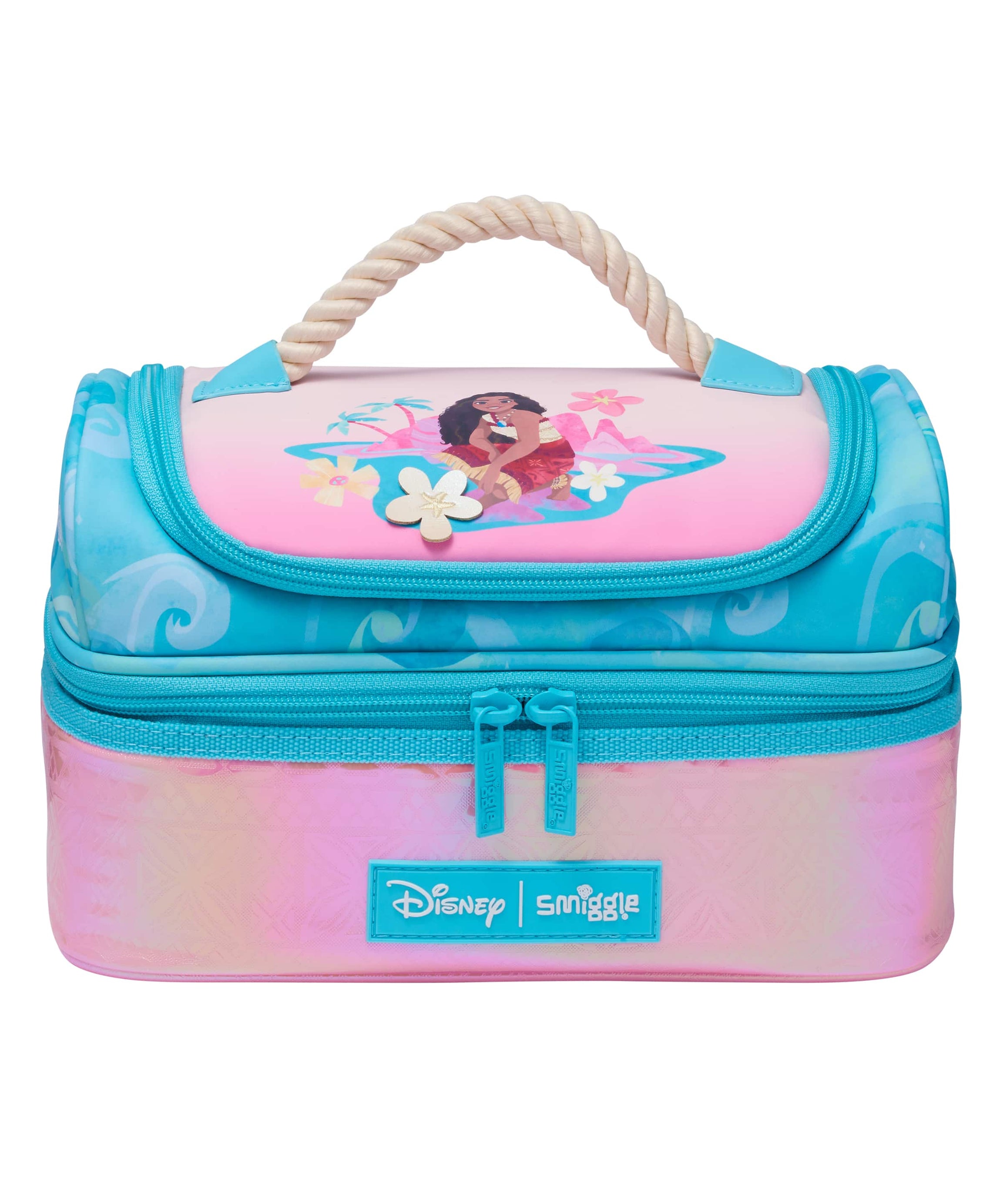 Smiggle - मोआना डबल लेयर लंच बैग