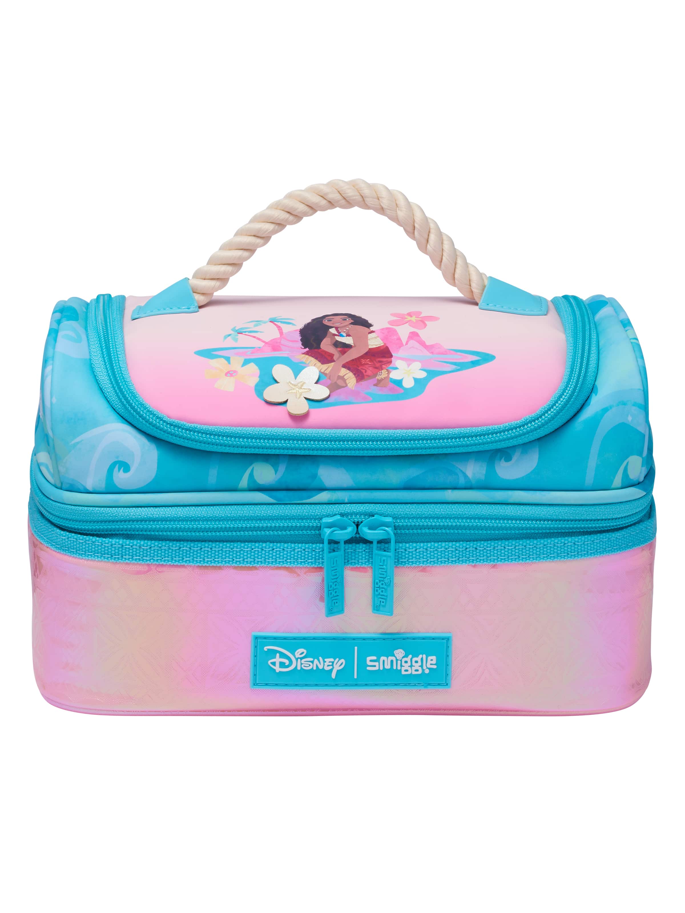 Smiggle - मोआना डबल लेयर लंच बैग